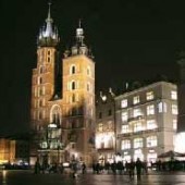 La Plaza Mayor de noche